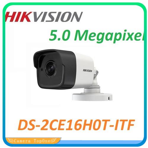 Camera hd-tvi 5mp hikvision ds-2ce16h0t-itf - camera thân ngoài trời