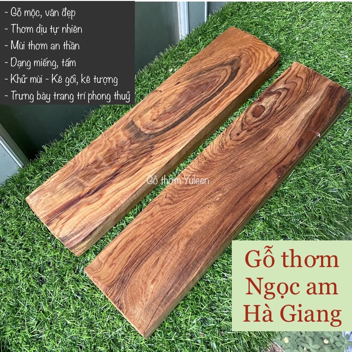 Gỗ Ngọc Am Hà Giang khử mùi, gỗ mộc vân đẹp, gỗ miếng nhiều kích cỡ, gỗ thơm, kê đồ, trưng bày, trang trí, đuổi côn trùng. Gỗ thơm Yuleen