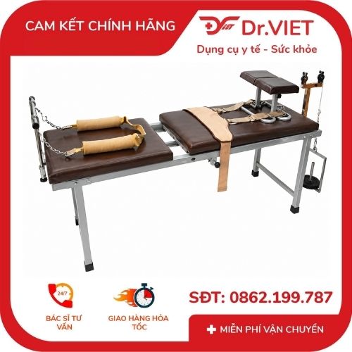 2-Piece Painted Iron Spinal Stretching Bed