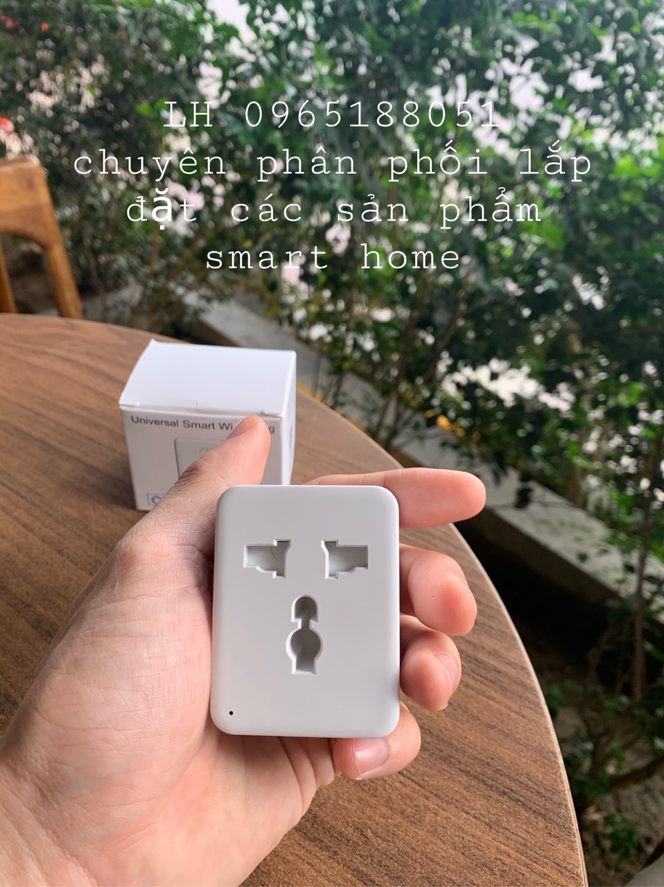 Ổ Cắm Wifi Thông Minh Tuya Smart Có Đo Điện Năng 2 Chân Điều Khiển Từ Xa Qua Điện Thoại Bật Tắt Thiết Bị Điện 3000W