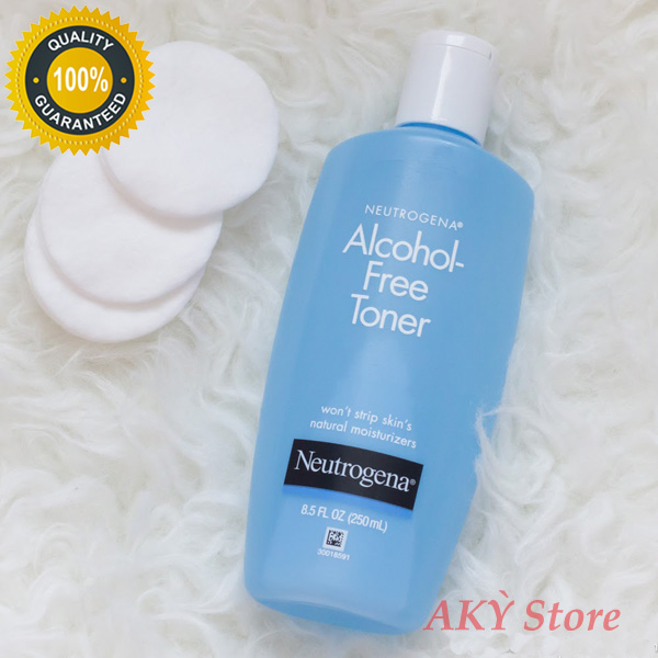 [USA Official] Nước Hoa Hồng không cồn Alcohol-Free Toner Neutrogena 250ml
