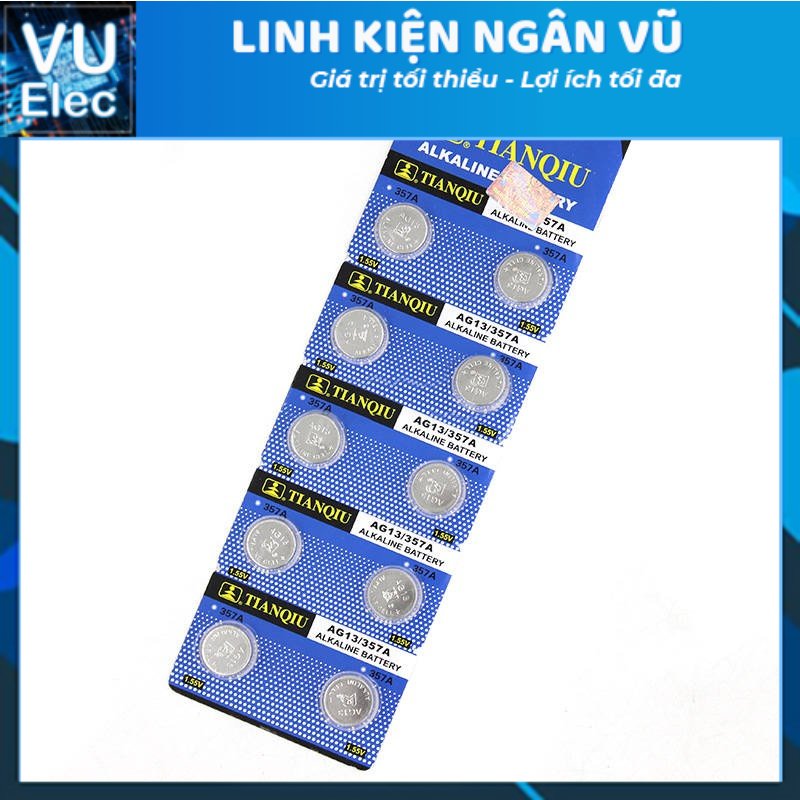 Pin cúc áo ag13/lr44