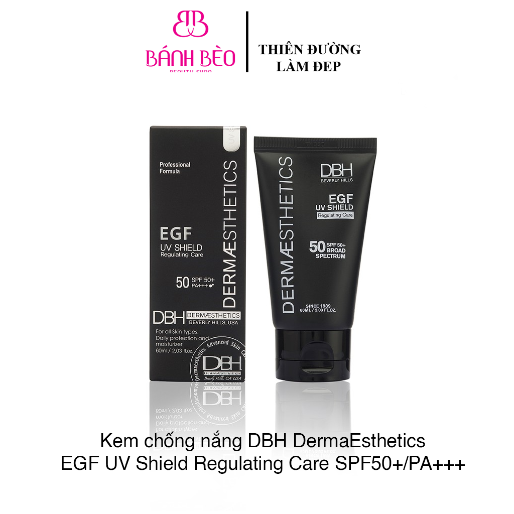 Kem Chống Nắng DBH EGF UV Shield SPF50/PA+++ 60ml