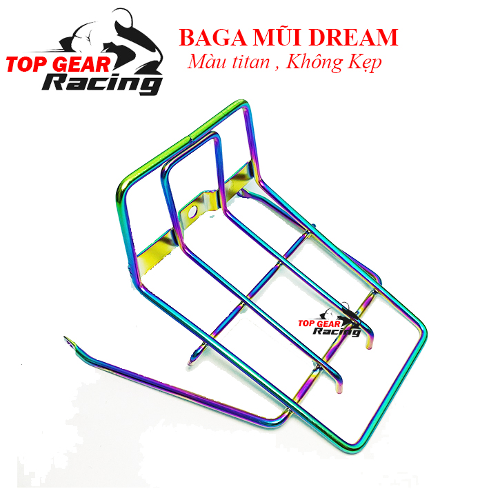 Baga mũi dream titan inox dày 10 ly lắp được giỏ