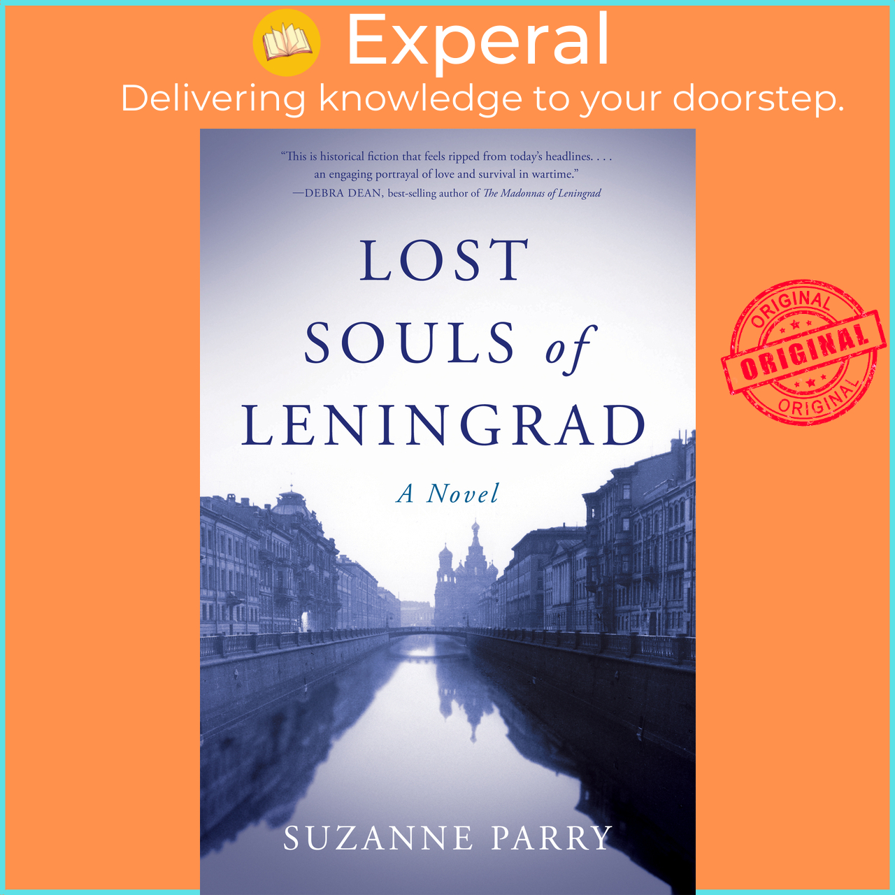 Sách - Lost Souls of Leningrad - A Novel by Suzanne Parry (US edition, paperback)