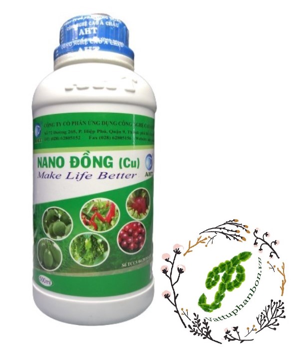 Phân bón vi lượng nano đồng aht - #347a# 500ml