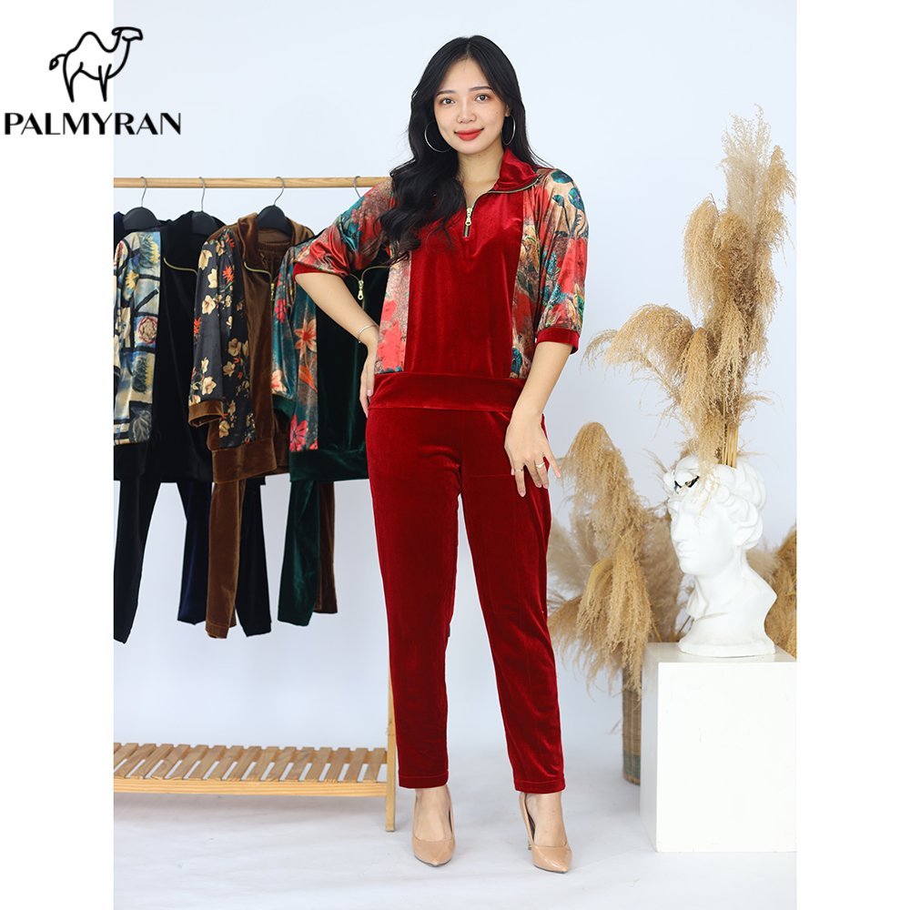 Bộ quần áo nhung tuyết cao cấp palmyran NT04pa