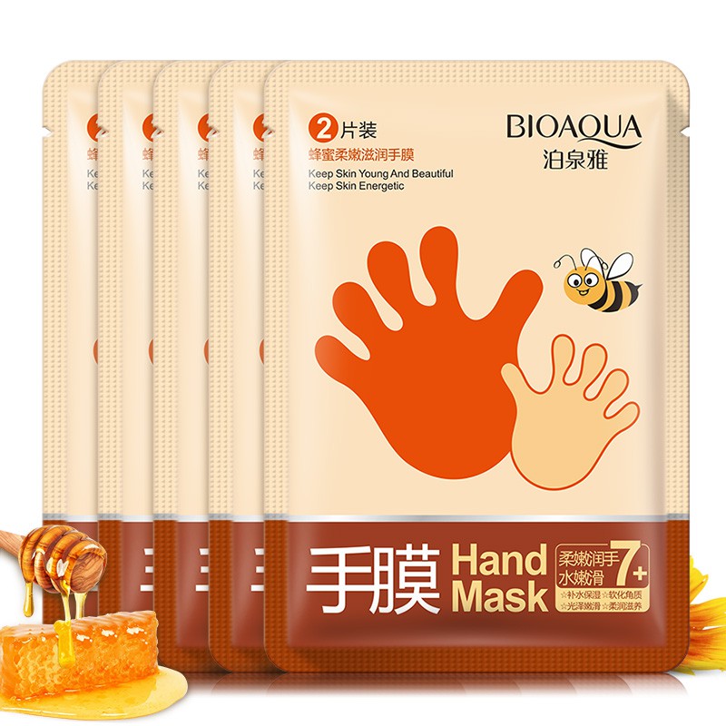 Mặt nạ chăm sóc da tay Bioaqua Hand Mask Senabeauty