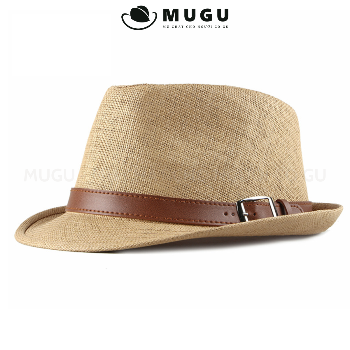 Mũ Cói Vành Nhỏ MC08 Dễ Phối Đồ - Mũ Cói Đi Biển Chống Nắng | MUGU