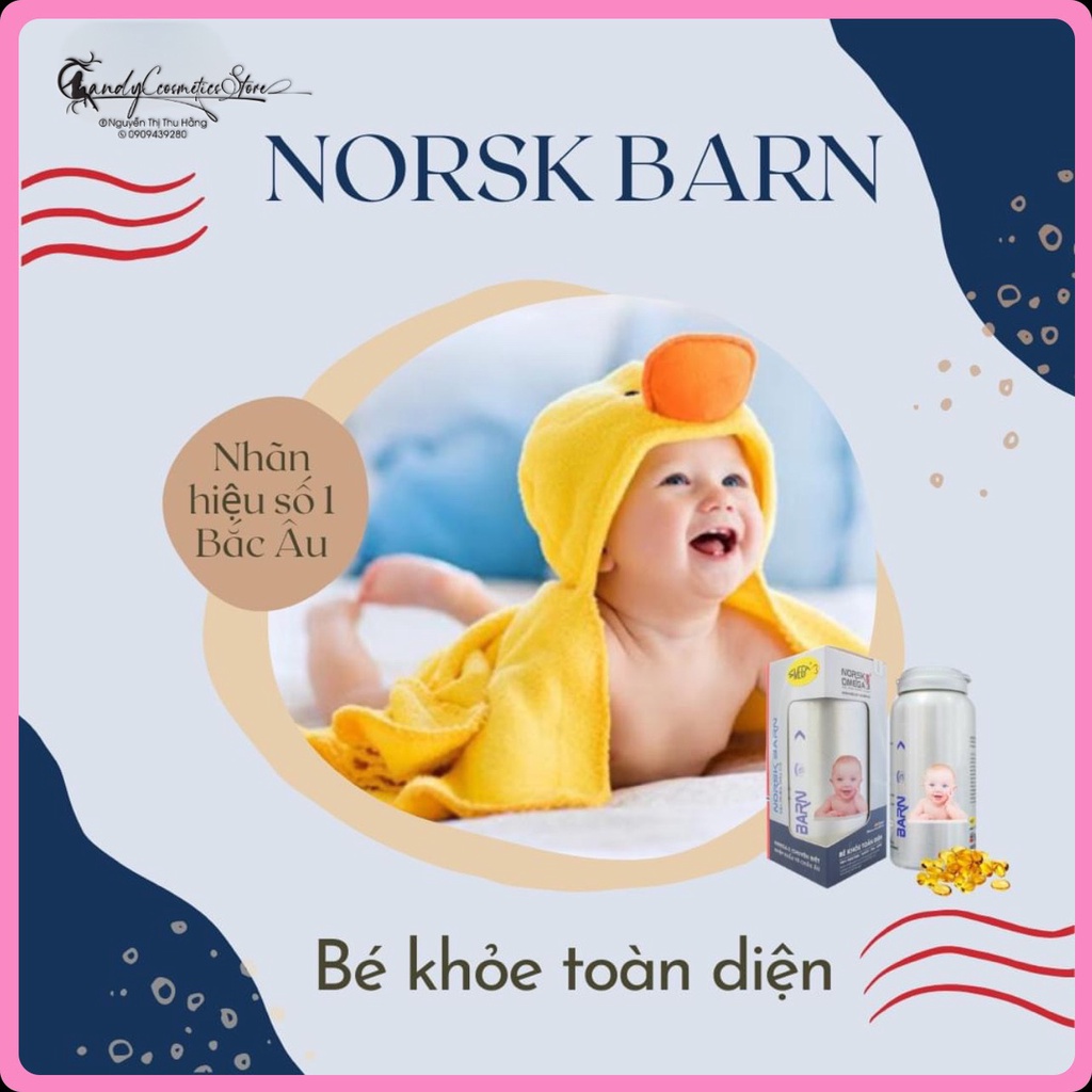 Dầu Cá Norsk Barn- ĐẢM BẢO HÀNG CHUẨN, GIÁ TỐT