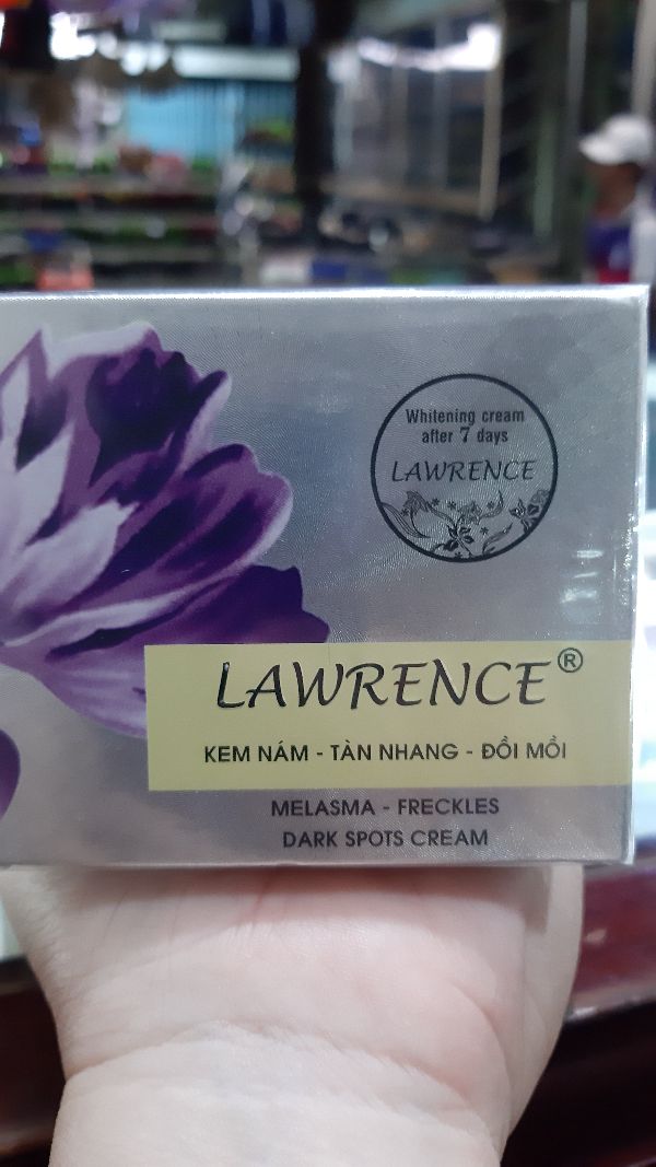 kem lawrence nám tàn nhang đồi mồi 15g