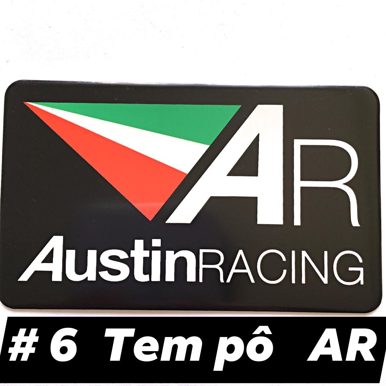 Tem nhôm dán pô xe ống xả AR AUSTINRACING  #6