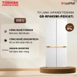 Tủ lạnh Toshiba 535 lít Japandi Multi Door GR-RF695WI-PGV(67) - Thiết Kế Built-in Sang Trọng Tối Ưu Không Gian Bếp