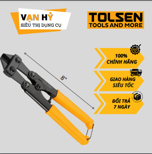 Kềm cắt sắt mini 8” tolsen 10066