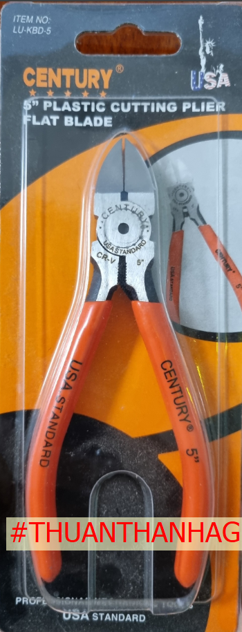 Kìm cắt ba dớ nhựa 5” century