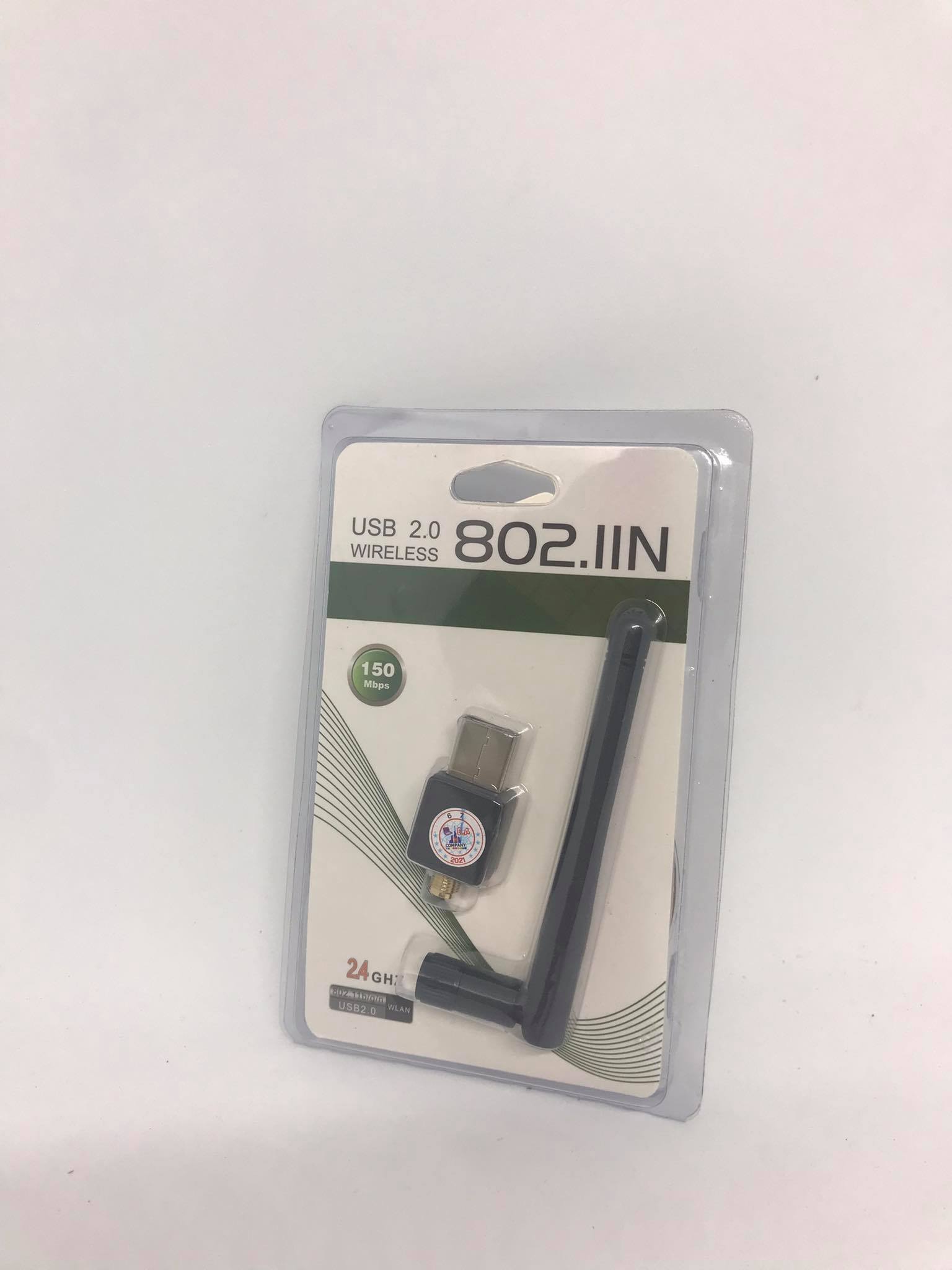 Usb wifi có anten 802.iin tốc độ 150mbps cho pc và laptop