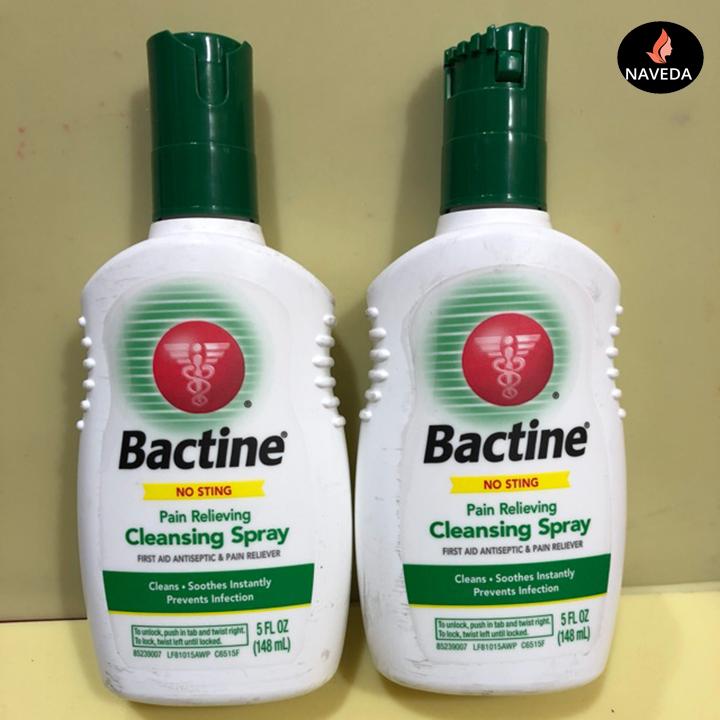 Bactine vệ sinh hình xăm - Sử dụng sau xăm
