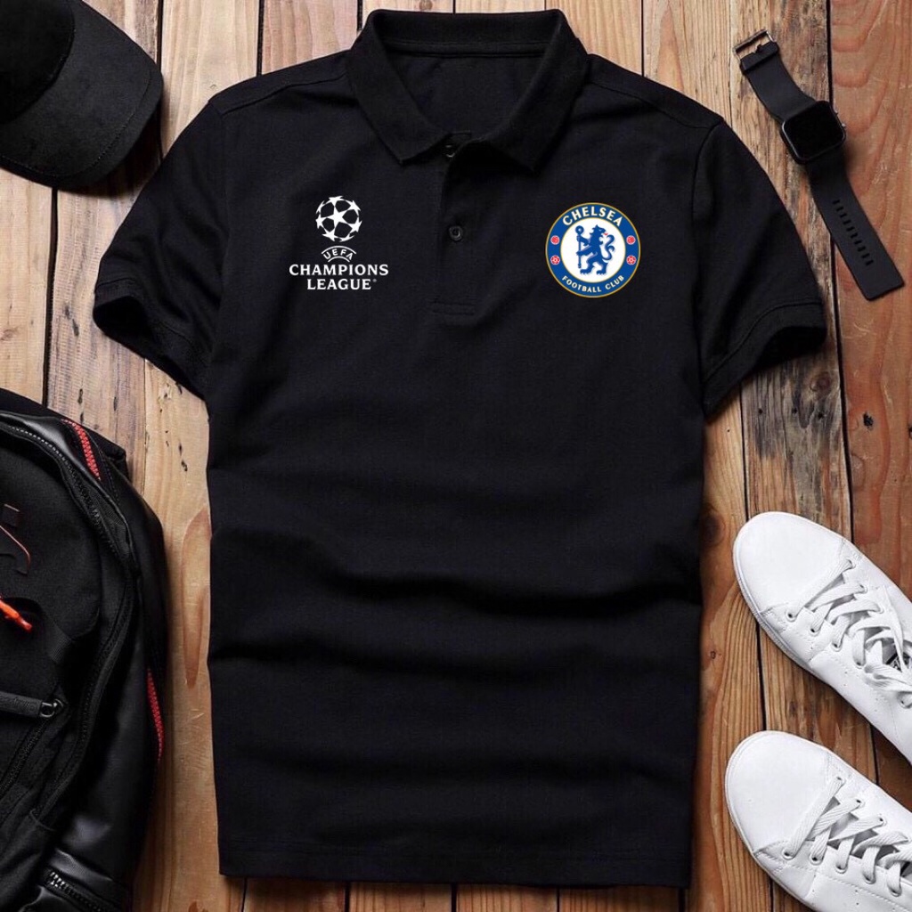 Áo thun polo trơn áo chelsea áo thun có cổ đủ size áo polo nam và áo polo nữ áo thun polo