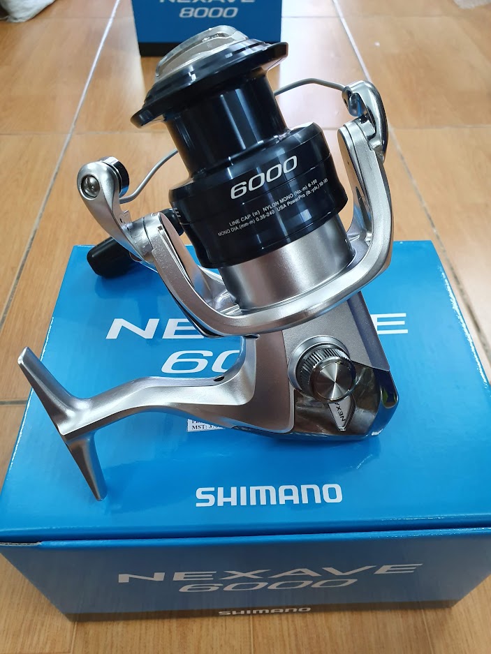 Máy câu cá SHIMANO NEXAVE tùy chọn 6000 8000 chuyên săn hàng khủng