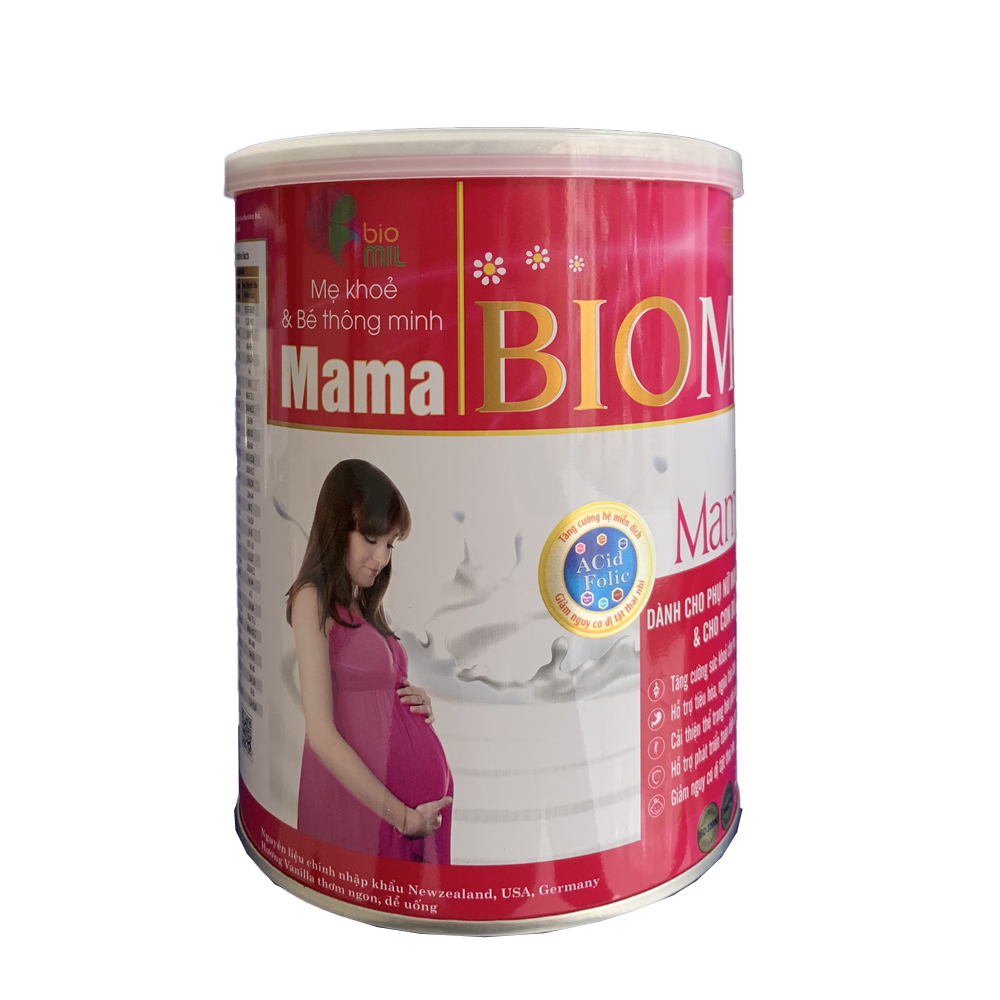 Sữa bột Biomi Mama - Dành cho phụ nữ mang thai & cho con bú