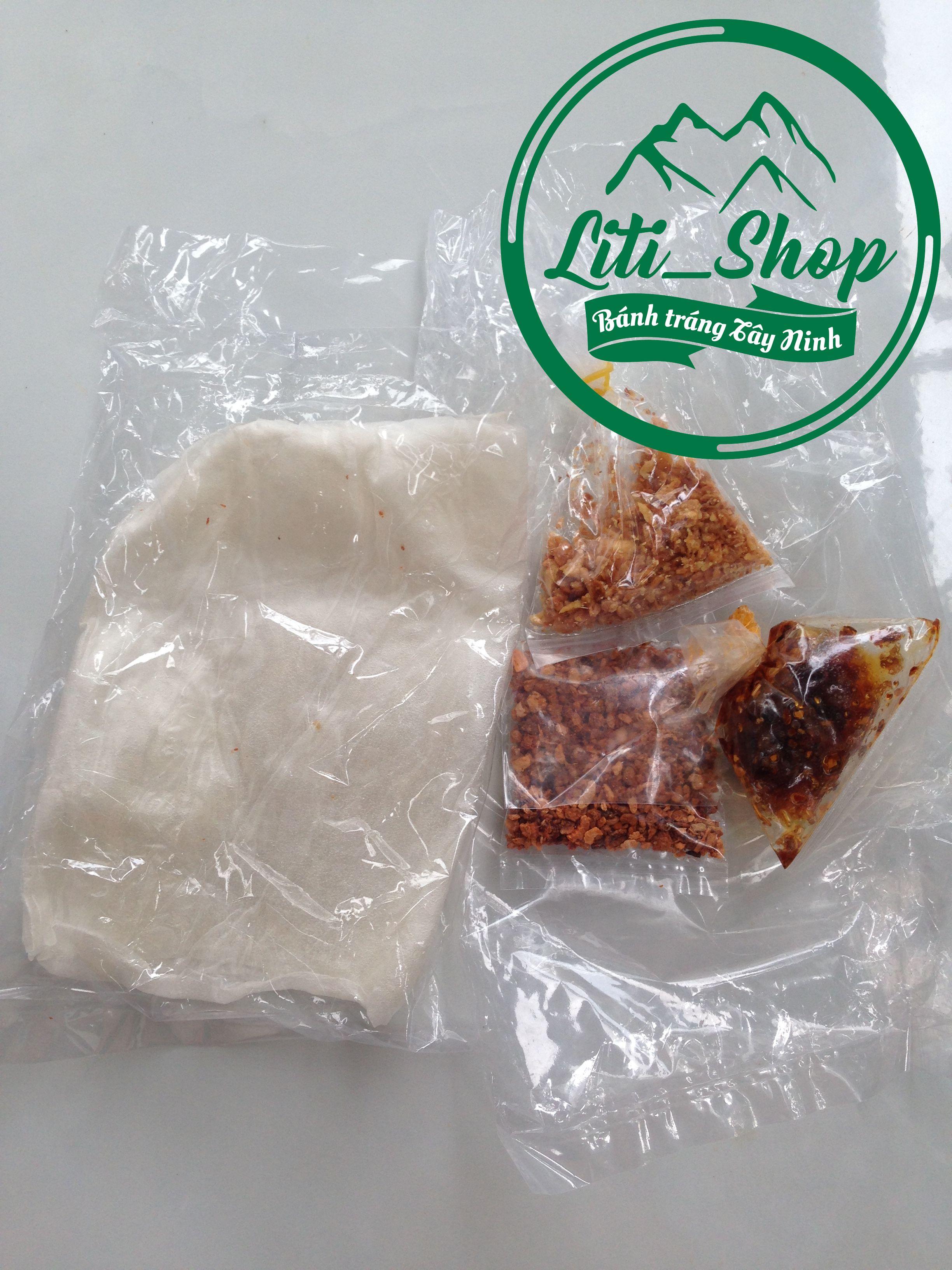 Báng tráng Muối tôm Sate tỏi phi Tây Ninh