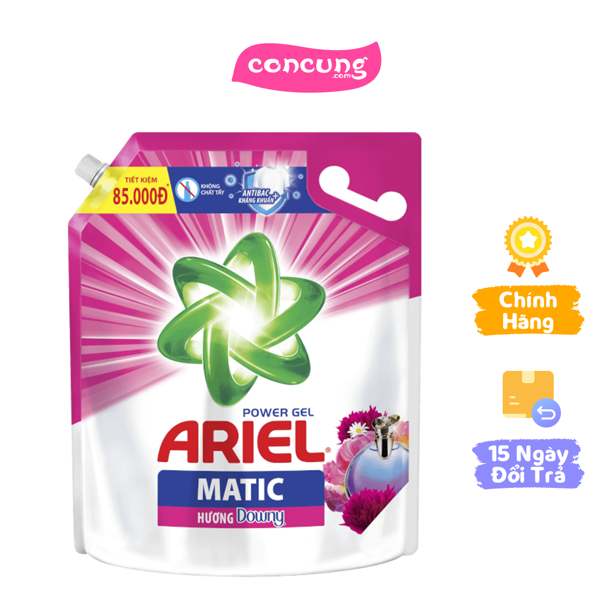 Nước giặt Ariel hương Downy túi 3,2kg