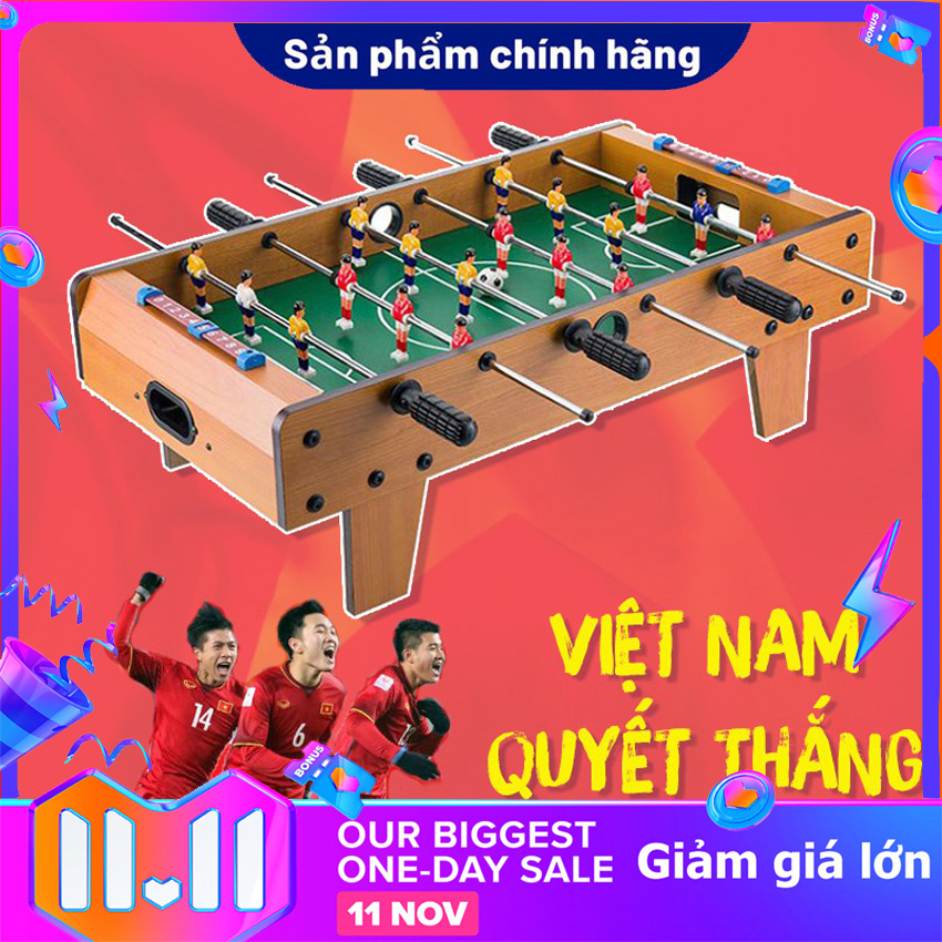 Bàn bi lắc tặng kèm 2 bóng - bàn bóng đá - bộ bàn đồ chơi bóng đá mini - trò chơi trí tuệ kích thích vận động - bộ đồ chơi cho bé - rèn luyện phản xạ