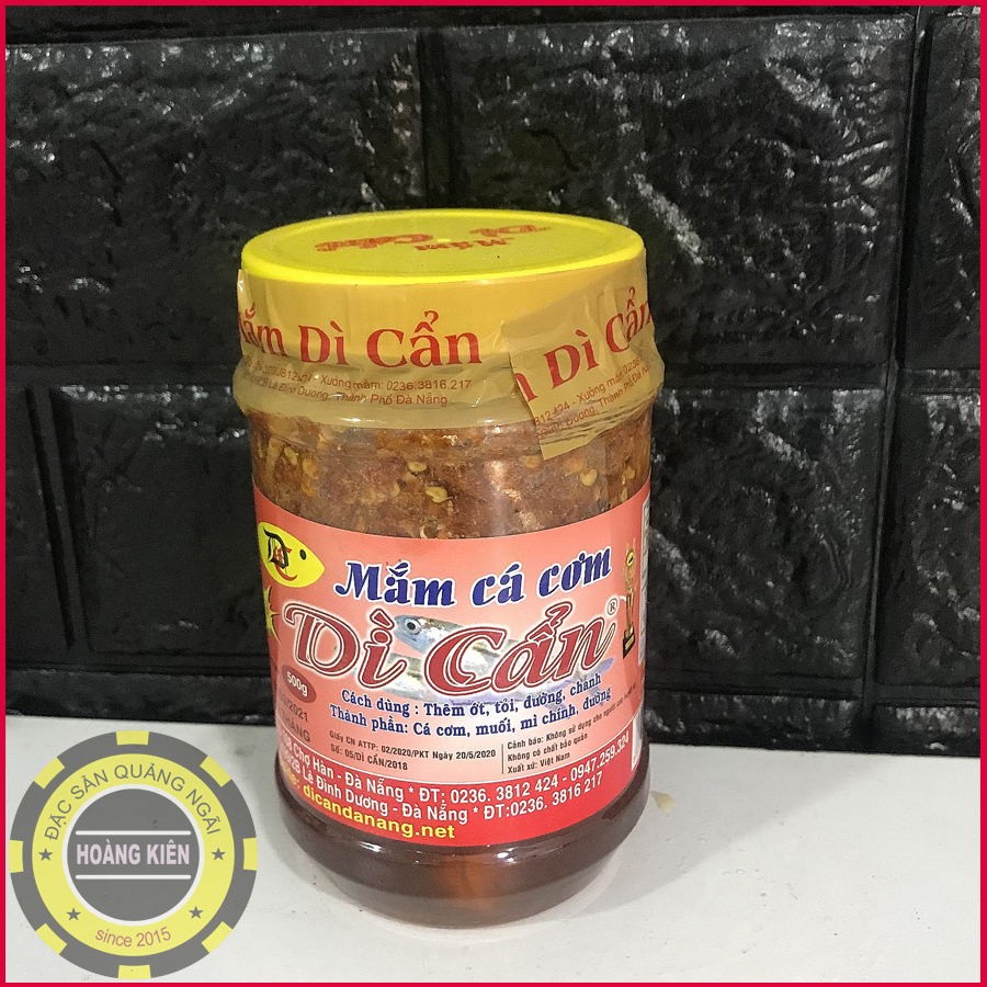 Mắm cá cơm dì cẩn 500gr_đà nẵng