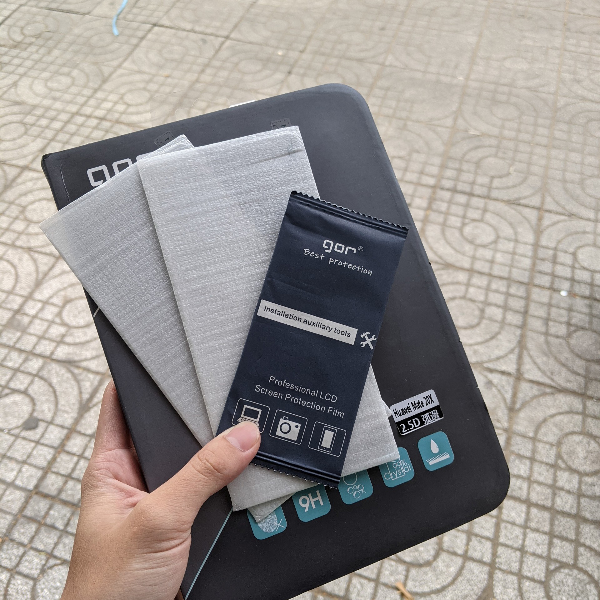 [HCM]Cường lực GOR cho Huawei Mate 20X không Full màn