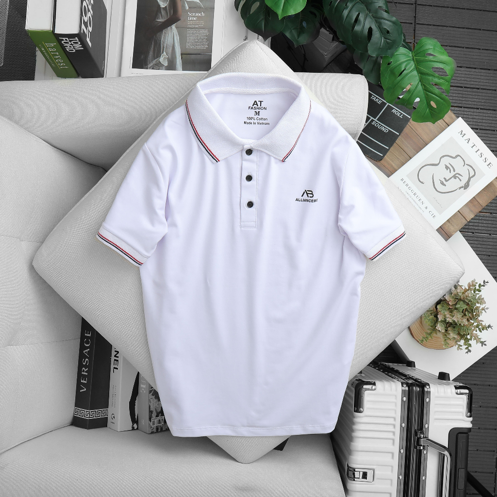 Áo thun polo cho bé trai bé gái, áo thun cổ trụ, áo đi học chất liệu thun cotton mềm mịn thoáng mát co giản 4 chiều - 9