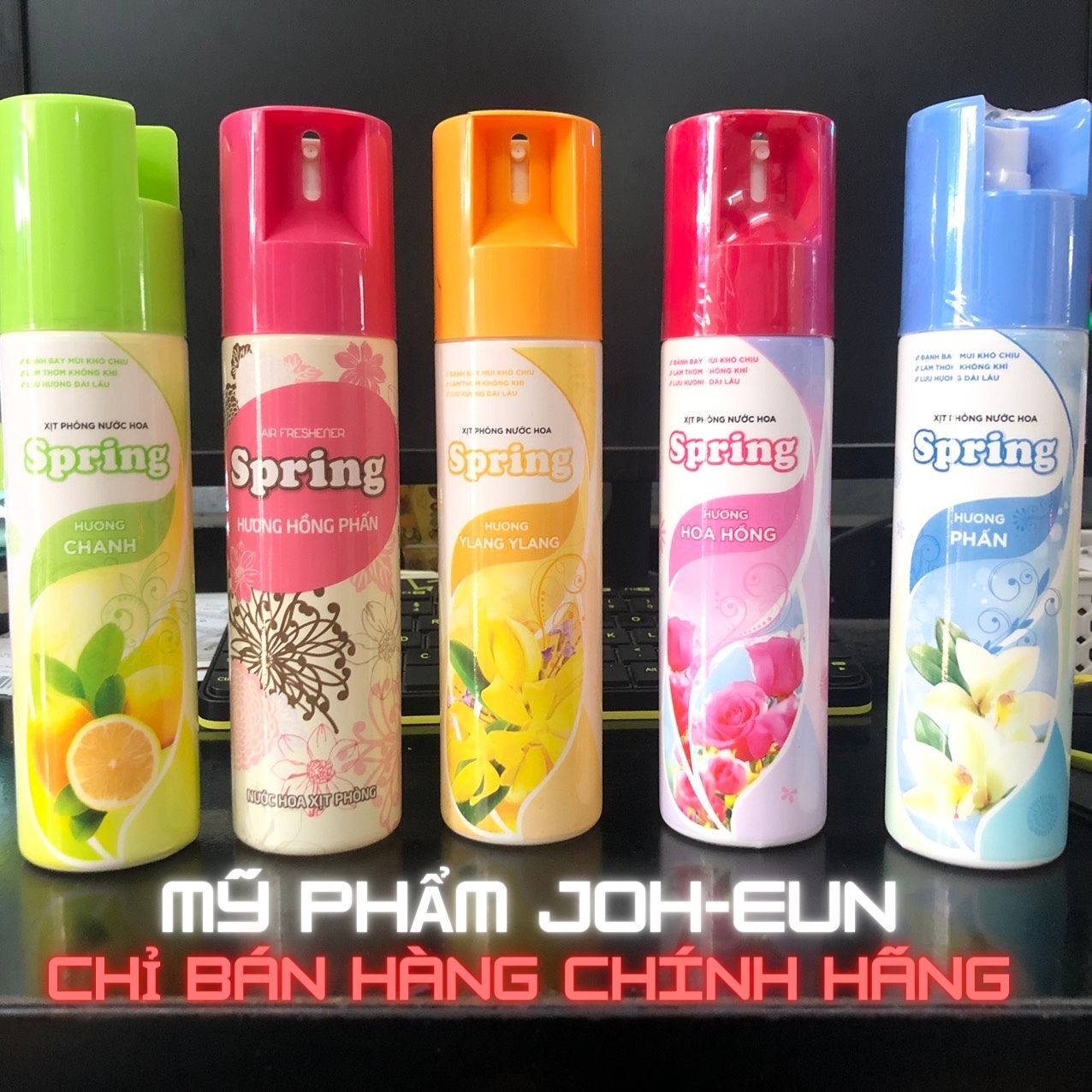 NƯỚC HOA XỊT PHÒNG SPRING 225ml ( shop xin giao ngẫu nhiên nếu khách hàng không nhắn tin chọn mùi)