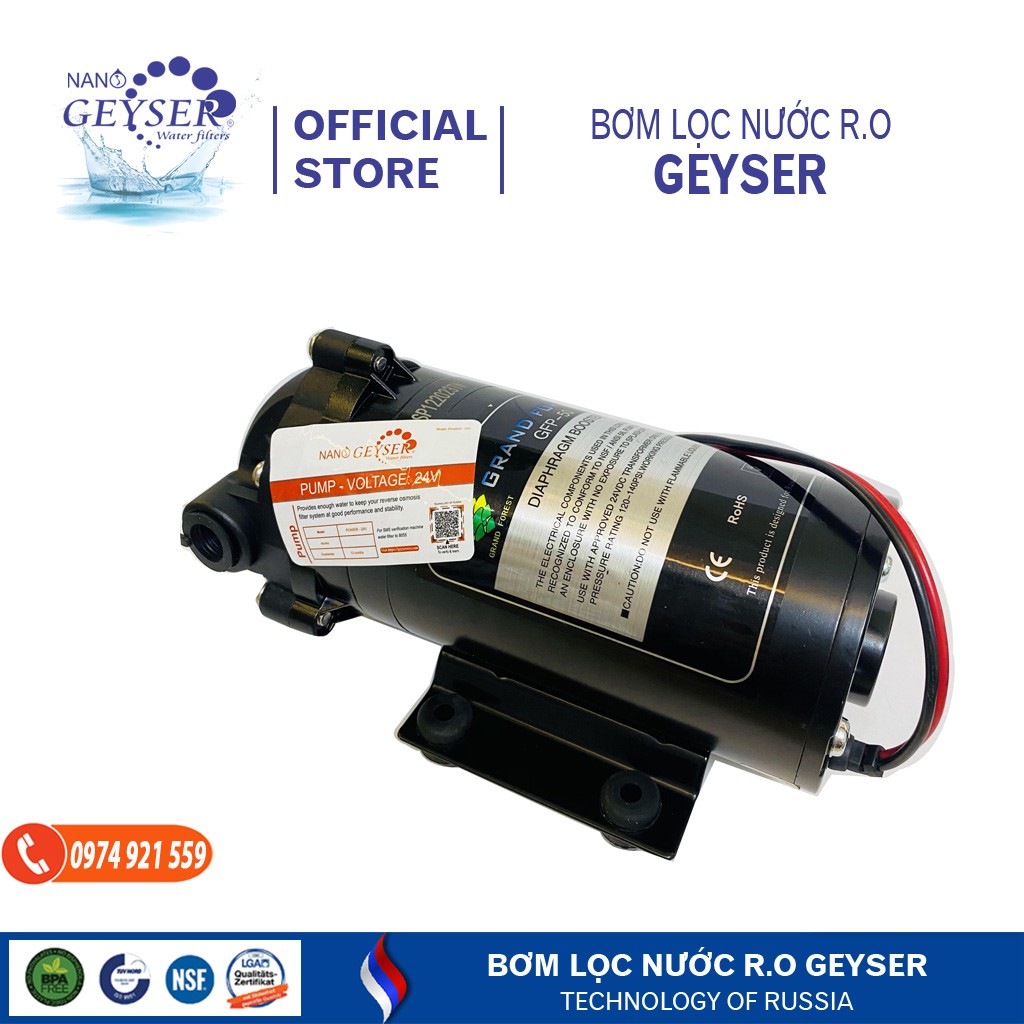Phụ kiện lọc nước nguồn Bơm-Phụ-kiện-lọc-nước-Bơm-thay-được-bơm-Máy-Lọc-Nước-Karofi-Kangaroo-Sunhouse-RO-Khác