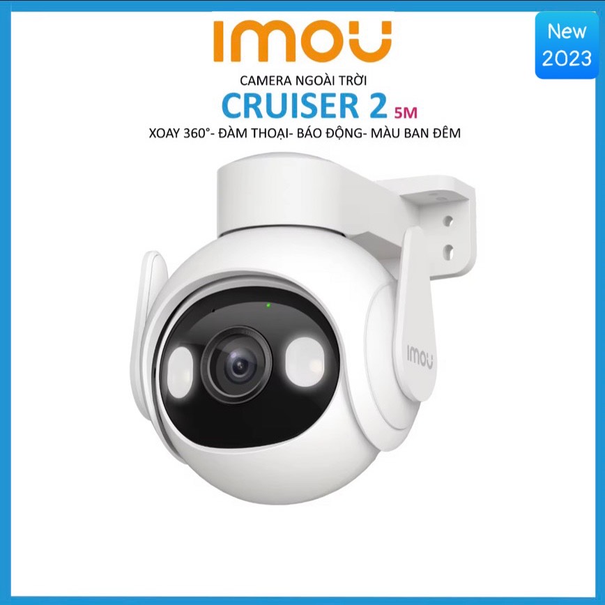 Camera ip wifi imou Cruiser 2 Full Color 5.0MP / 3.0MP 2023 Bảo hành 2 năm