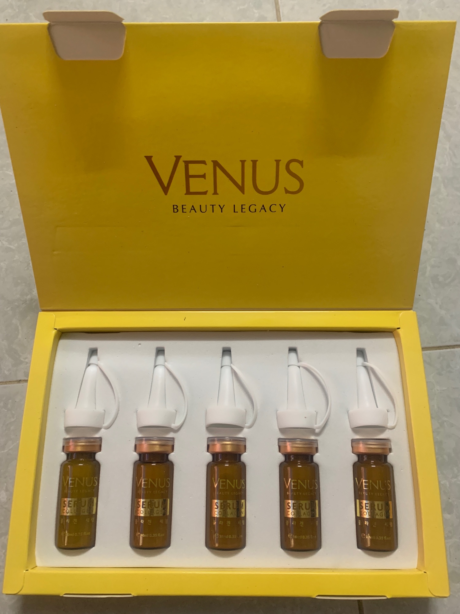 Serum venus Beauty legacy,hộp 5 lọ