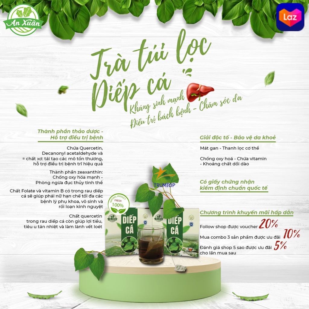 Trà diếp cá - An Xuân