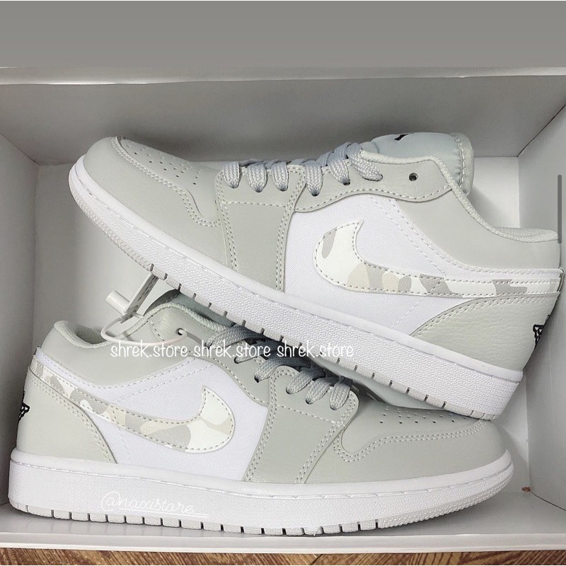 Giày thể thao nam nữ jordan camo thấp cổ
