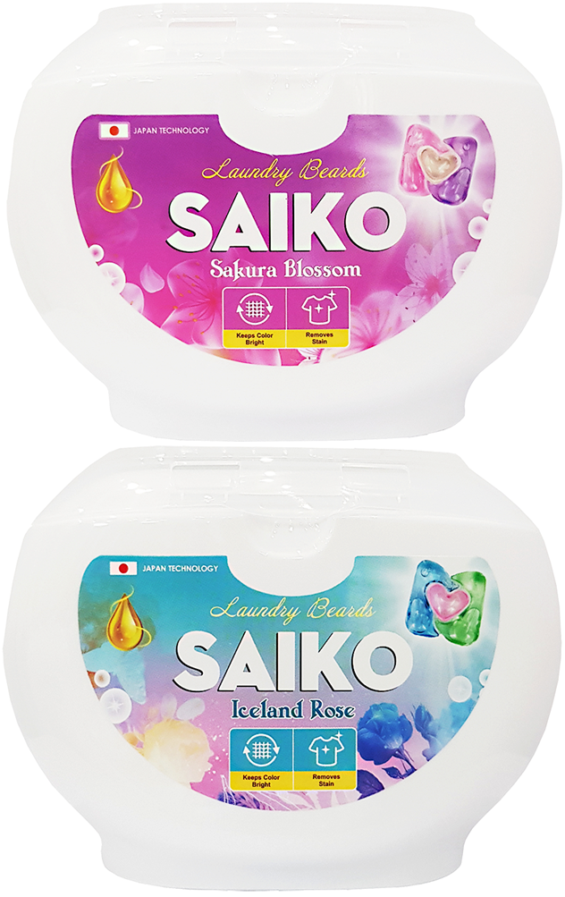 Viên giặt xả Saiko 3 trong 1 (45 viên/hộp)