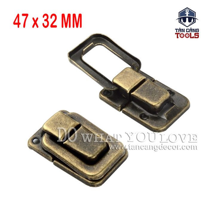 Khóa hộp đơn cổ điển 39 – kt:4.7cm