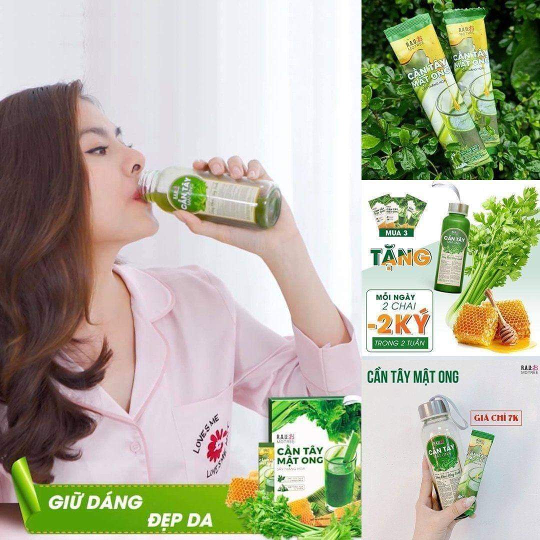 [CHÍNH HÃNG ]Bột Cần Tây Mật Ong Motree Nhật Bản