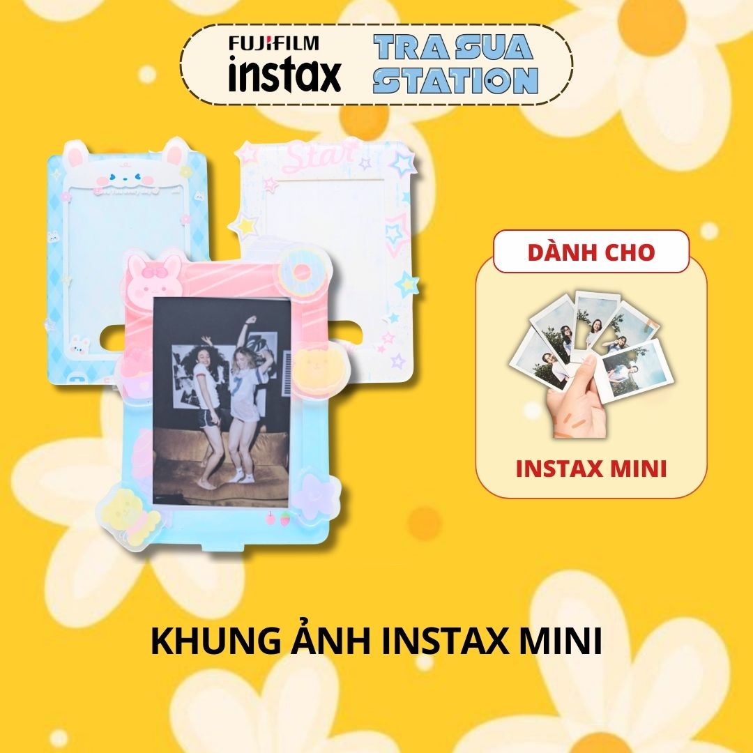 Khung ảnh để bàn Acrylic Standee dành cho ảnh Instax, ảnh 6x9, Card Idol