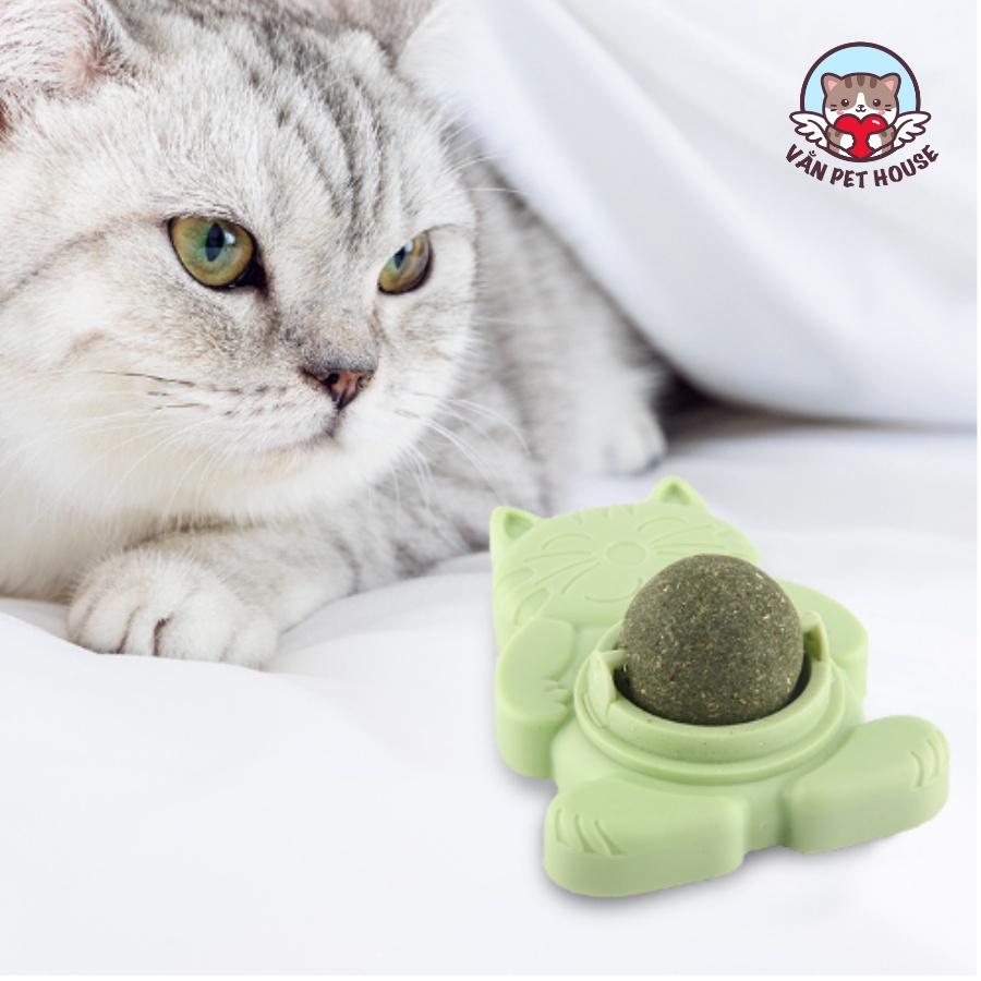Kẹo viên liếm cỏ mèo catnip cho Mèo - Dán tường