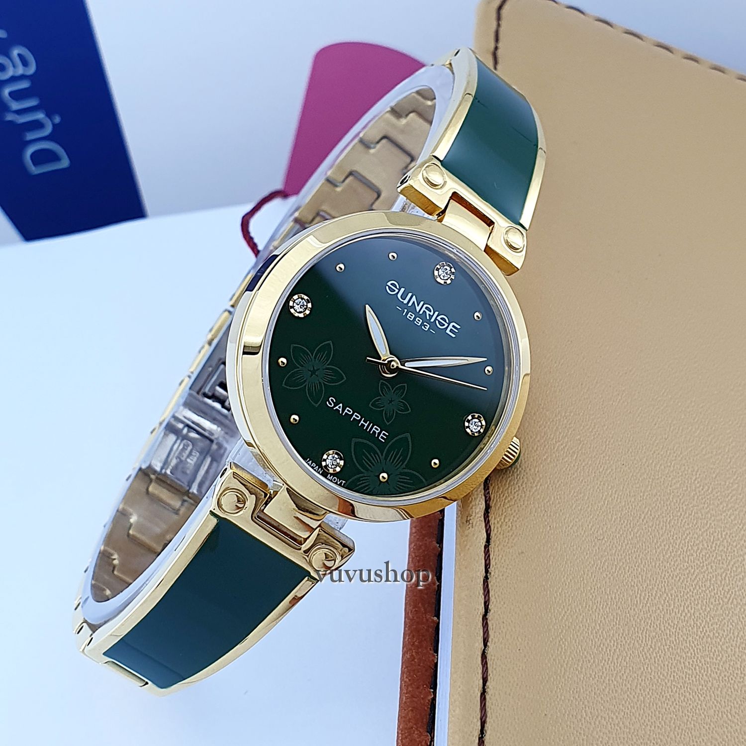 [HCM]Đồng hồ nữ SUNRISE 9991SA Chính hãng