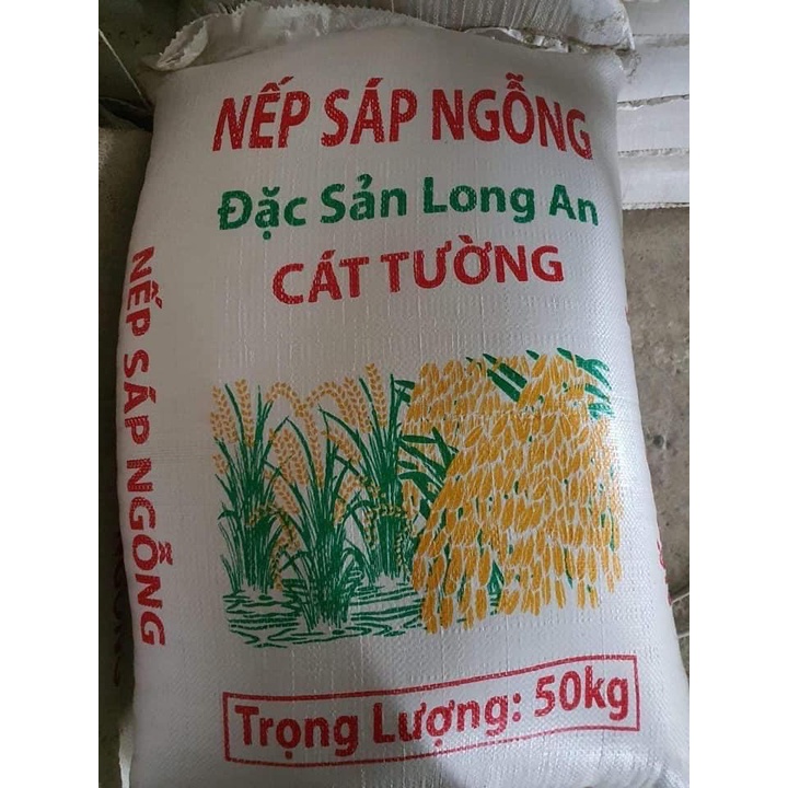 COMBO 5KG GẠO NẾP SÁP NGỖNG LOẠI NGON DÙNG NẤU XÔI, CHÈ ĐẶC SẢN VÙNG CỬU LONG