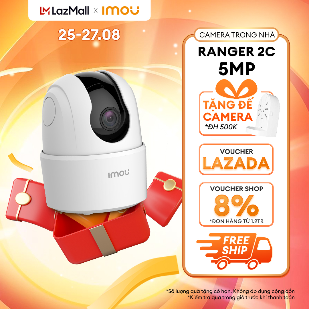 Camera wifi trong nhà imou ranger 2c / ranger se i ipc-ta42p i đàm thoại 2 chiều i xoay toàn cảnh 360 i bảo hành 2 năm i ipc-ta42