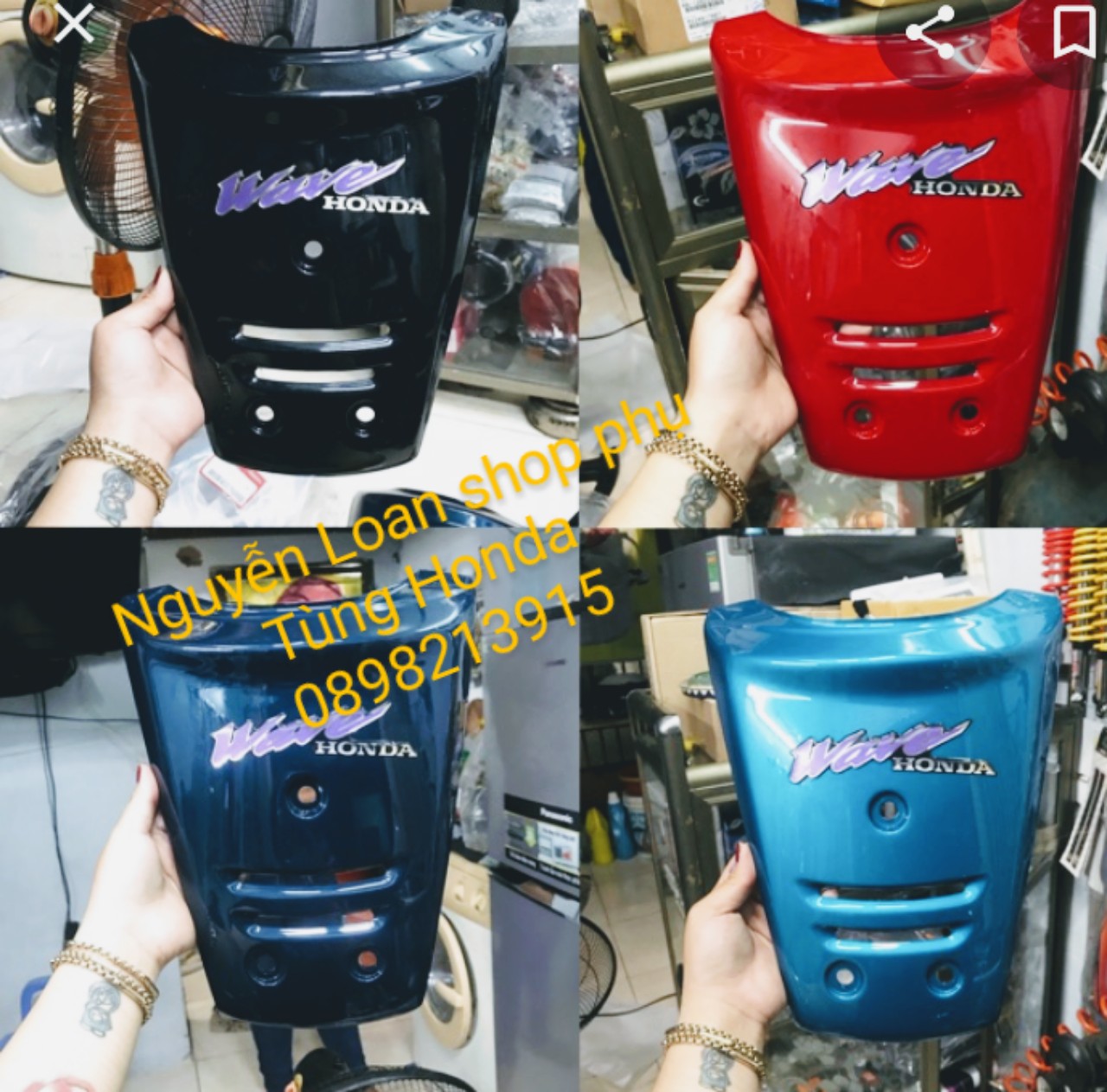 HONDA - MẶT NẠ XE WAVE THÁI 110 ZIN CHÍNH HÃNG HONDA THÁI LAN