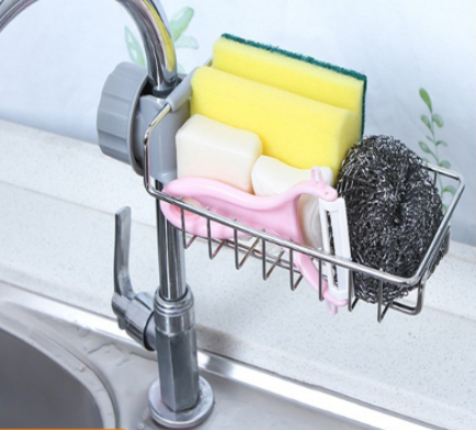 Giá sắt cài vòi rửa bát