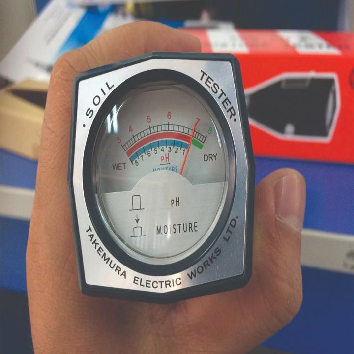 [HCM]Máy đo ph đất TAKEMURA DM 15 NHẬT BẢN 1 đổi 1 trong 12 tháng giúp kiểm tra độ PH và độ Ẩm ĐẤT