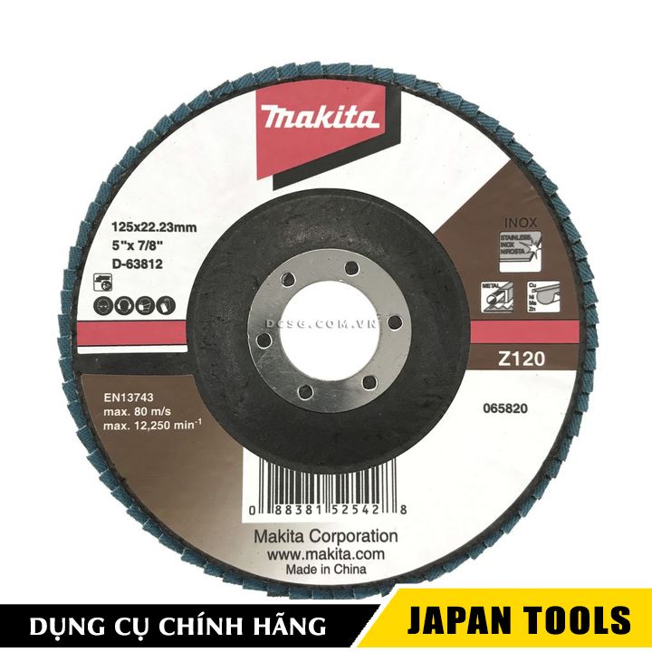 Nhám xếp 125mm z120 makita d-63812 | japan tools