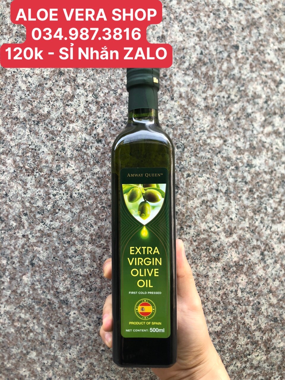 120k Dầu Olive Nguyên Chất AW Queen Extra Virgin Olive Oil