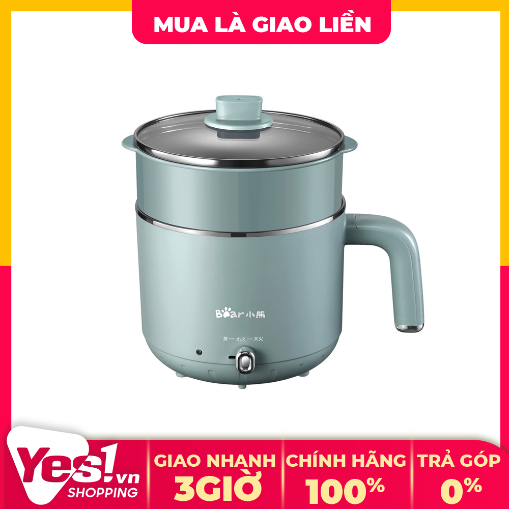 Nồi lẩu điện đa năng bear drg-d12m5 - bảo hành chính hãng - voucher 10% lên đến 800k